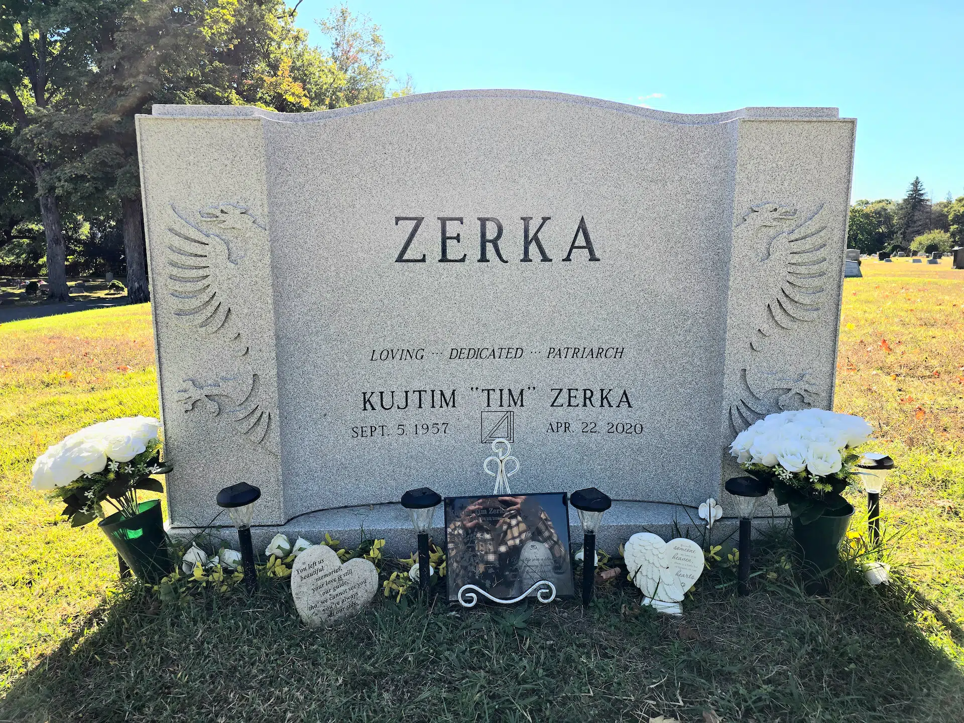 Granite Headstone hand-carved by Tombstone Finder in NJ — image 4
