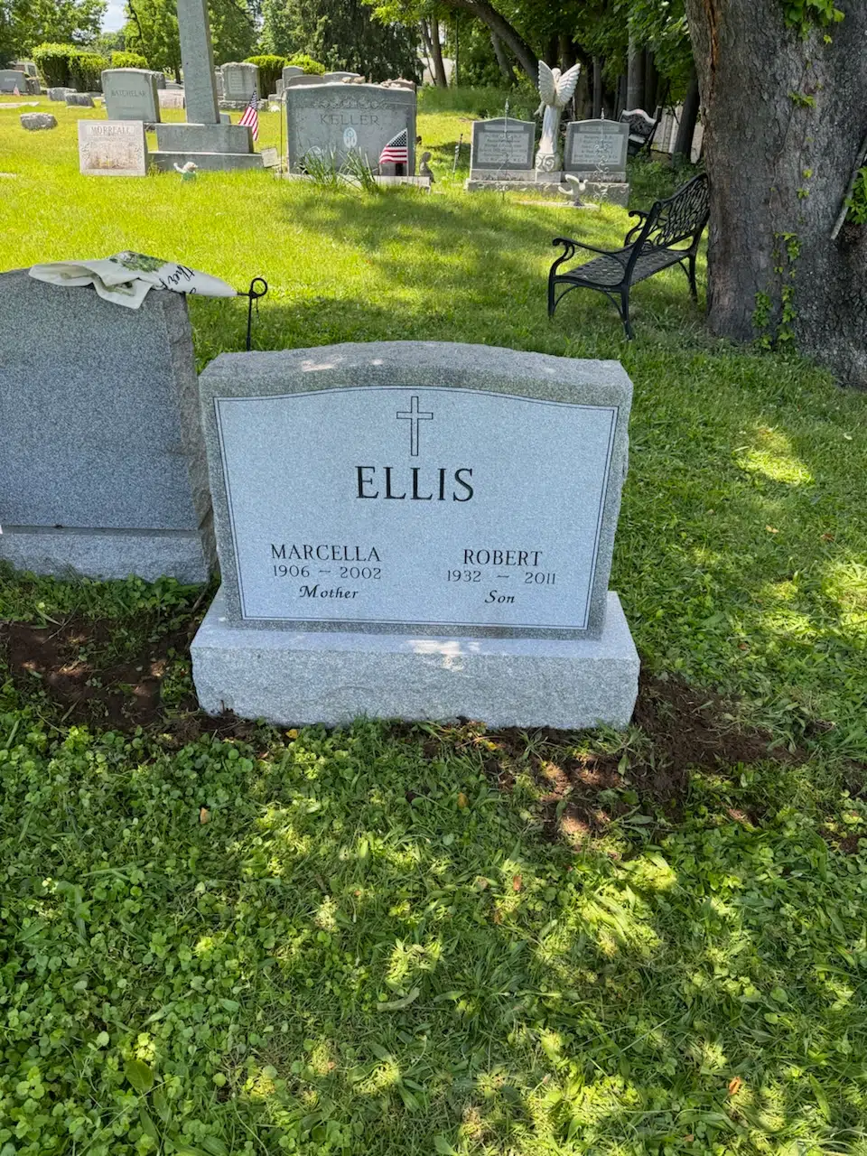 Granite Headstone hand-carved by Tombstone Finder in NJ — image 4